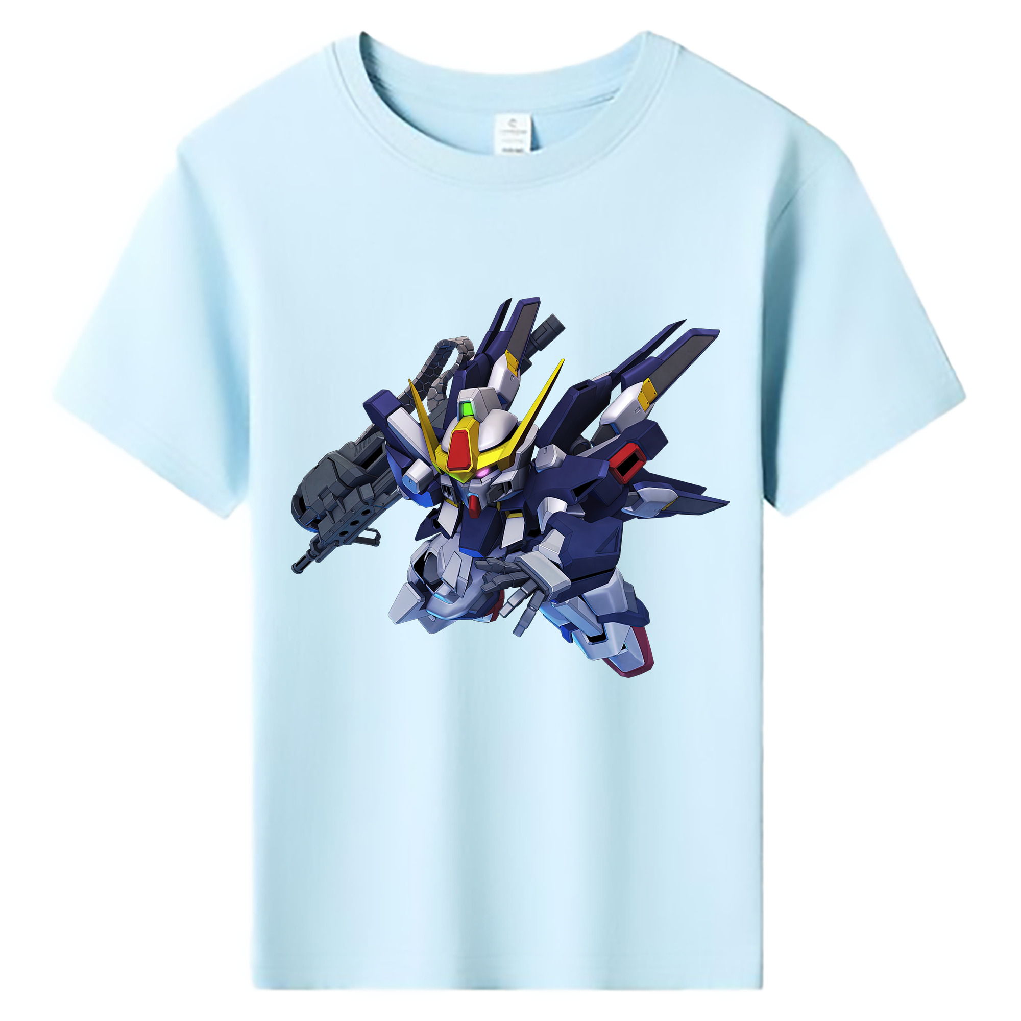 （画像用） 機動戦士ガンダム Mobile Suit Gundam 綿100％キッズTシャツ（フロントプリント）